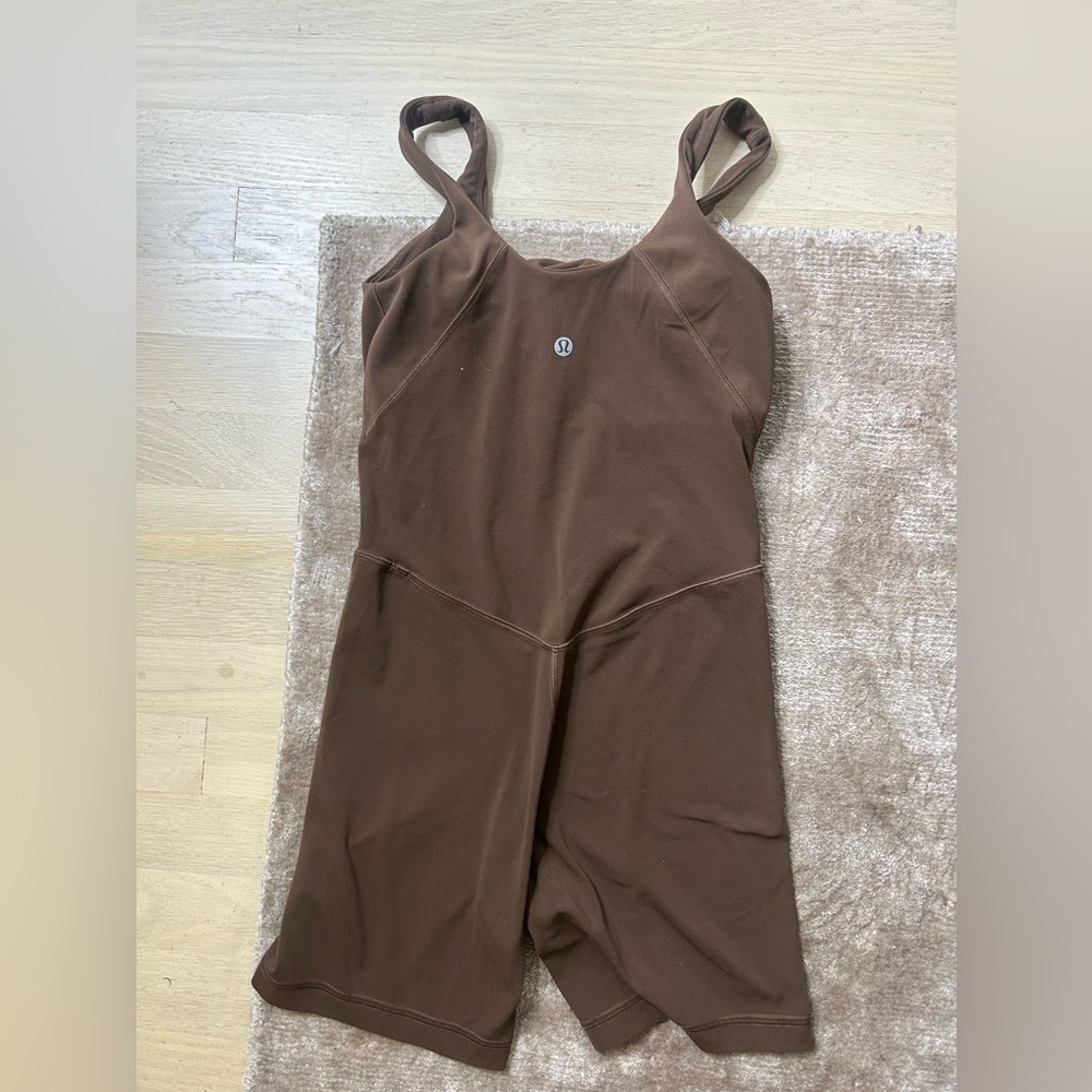 LuLuLemon brown romper